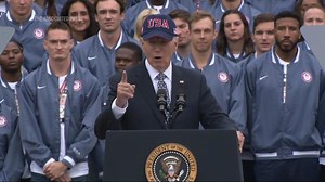 Biden hosts Olympians at the White House, calls them 'the very best of America'