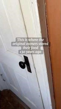 We found a root 🥕cellar in the basement of our 1890 Brick Victorian Home.