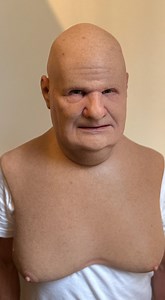 Silicone Mask Realistic Fat Man Mask Realflesh Masks - Etsy