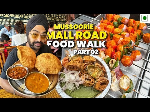 Mall Road के Food Outlets, Mussoorie Food Walk | Food Tour Mussoorie | Street Food of Mussoorie