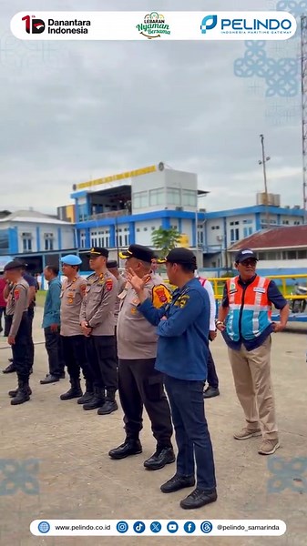 Salam #Portizen, General Manager Pelindo Regional 4 Samarinda, Capt. Suparman, M.Mar bersama-sama dengan Plh. Kepala Kesyahbandaran dan Otoritas Pelabuhan (KSOP) Kelas I Samarinda, Capt. Ridha serta Kepala Kepolisian Resor (Kapolres) Kota Samarinda, Kombes Pol Hendri Umar, S.I.K., M.H.. melaksanakan Pelepasan Kapal KM. Aditya milik PT Afta Trans Mandiri yang akan bertolak ke Pelabuhan Pare-Pare pada Selasa (17/3/2026) pelayanan arus mudik Angkutan Laut Lebaran Tahun 2026 pada Pelabuhan Samarinda
