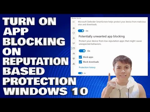 How To Turn On App Blocking on Reputation Based Protection in Windows 10