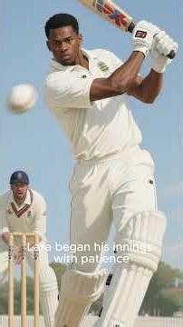 Brian Lara — Part 2: The Record That Shook World Cricket #brainlara