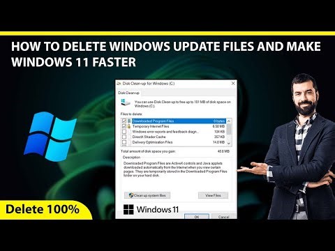 How to Fix Slow Windows 11 | Boost Windows 11 Speed by Deleting Old Update Files |Clean Update Files