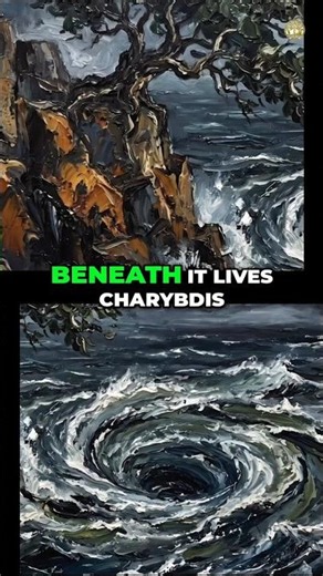 Scylla and Charybdis | Odysseus' Deadliest Choice #darkmythology