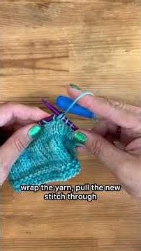Quick Knit Reminder- Knit Through The Back Loop ktbl