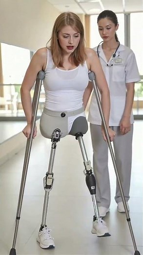 Every day of recovery is a new beginning.#amputee woman #dak #prosthetic limbs