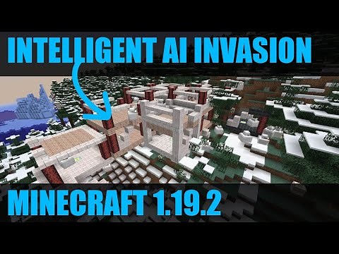 INTELLIGENT AI INVASION! - MINECRAFT MODDED 1.19.2 [MI ALLIANCE MOD]