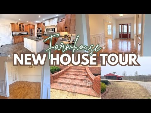Welcome to our FARMHOUSE | House Tour -Our New Home!