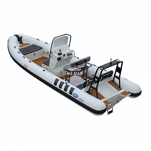 [Hot Item] Barco De Aluminio 6m V Bottom Inflatable Boat Gommone a Costola Aluminium Boat 6m Open