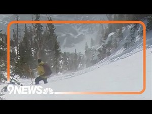 Warning shared after video captures skiers caught in avalanche at Rocky Mountain National Park