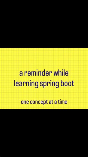 Vibecode on Instagram: "Today I understood the difference between creating dependencies and receiving them. Letting Spring handle this makes code simpler and easier to change. Day 4. [Dependency Injection, Spring DI, Spring Boot Basics, Backend Development, Learning in Public] #springboot #javadeveloper #backenddeveloper #learninpublic #codingjourney"