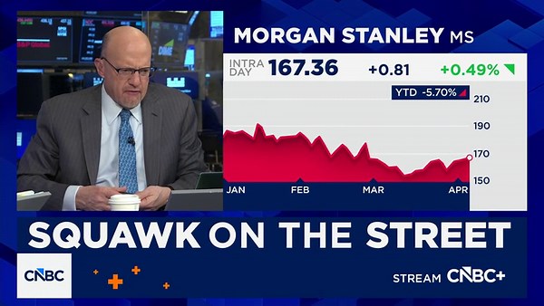 Cramer's stop trading: Morgan Stanley