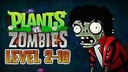 Plants vs. Zombies (PC) - Adventure - Level 2-10 Gameplay Playthrough
