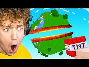 BLOWING MINECRAFT UP With TNT!