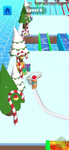 Ice Runner Battle: Snow Race - Gameplay (Android, IOS)