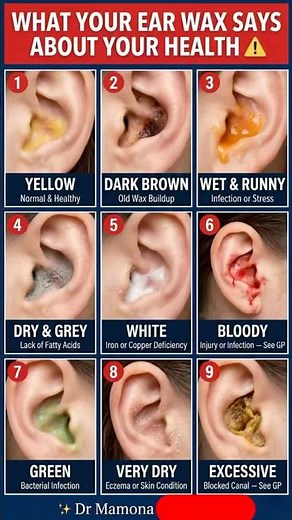 @Your Ear Wax Is Warning You! Don't Ignore These 9 Signs ⚠️ | Dr. Mamona" Wellness