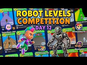🔴 LIVE: Man vs Machine 🦾 Surviving Robots Levels Competition in Kooply Run (Day 12) #kooplyrun