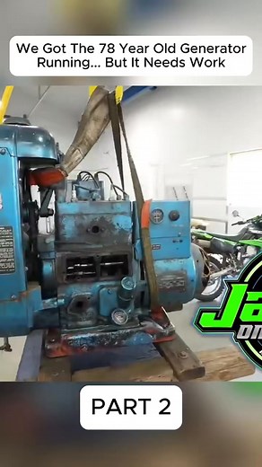 We Got The 78 Year Old Generator Running... But It Needs Work. | Enginebuildcar1