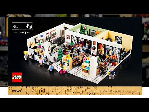 LEGO Ideas 21336 THE OFFICE Review! (2022)