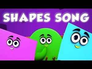 La canción de las formas | Figuras Geométricas educativa para niños by Kids Tv