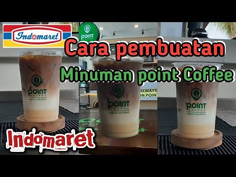 Coffee Point Indomaret Coffee Drink Recipe || Iced Caramel Macchiato