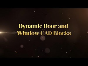 71. Free Download – Dynamic CAD Blocks of Doors and Windows