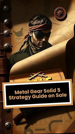 Metal Gear Solid 5 Strategy Guide Still Available After 10 Years! 🐍📚