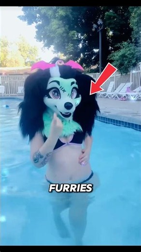 These AREN'T furries!! #furry #fursuit #bronies