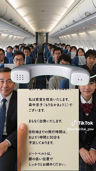 CAの機内アナウンスを楽しもう！