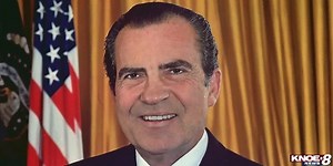 President Richard Nixon gives “I am not a crook” speech on Nov. 17, 1973