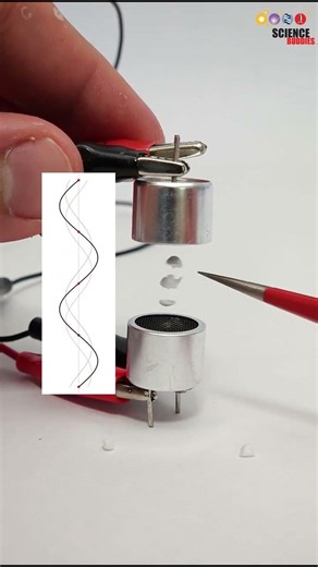 cool science demonstration: ultrasonic levitation with standing waves