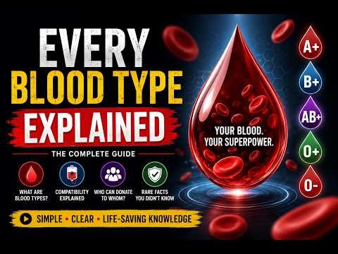 Blood Types Explained: Everything You Need to Know in 8 Minutes