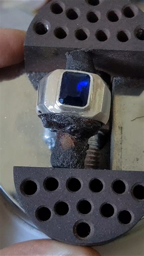 How do I make this men's silver ring - silver ring for men#handmade#jewelry#ring#maasjewellerymakers