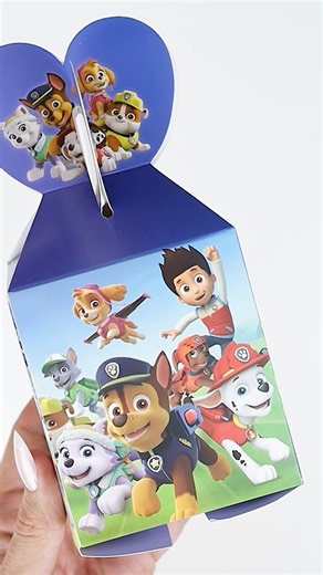 Asmr New Paw Patrol Mystery Blue Box with Sweets and Surprises #shorts #pawpatrol #mysterybox #asmr