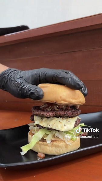 Prueba la Smash Burger en Crispy House