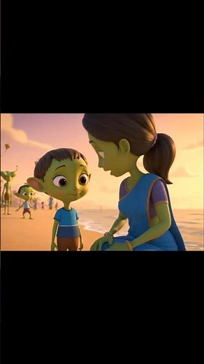 Part 38 - Tamil alien muthupandi asking thangachi papa from his father #tamilaliencomedy #animation