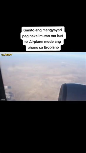 #ganito aag mangyayari lag nakalimutan mong I off ang airplane mode mo habanag nakasakay sa eriplano#fyppppppppppppppppppppppp