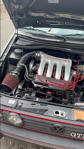 Vw Golf 2 GTI 16v intake sound
