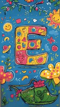 La vocal E, cancion para aprender la letra E