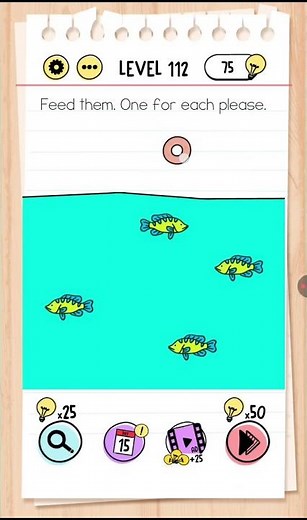 Brain Test Level 112 Walkthrough