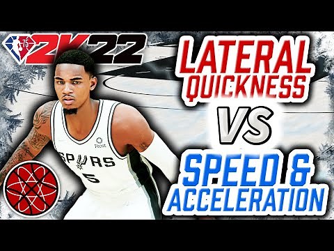 2K22 Best Player Builds Tips + Attributes Tutorial : Lateral Quickness, Speed, + Acc