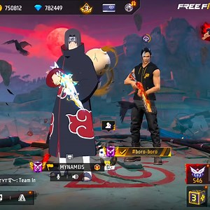 82K views · 2.3K reactions | I GOT NARUTO SHIPPUDEN x Free Fire Chapter-2 ITACHI Bundle, M60 - Akatsuki Theme, Forehead Poke Emote, Backpack - Gaara's Gourd & Parang - Shark Skin in Itachi Ascension Event  -10000 DIAMONDS  | Bindass Gamer | Facebook