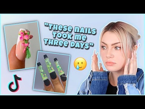 Recreating Crazy Nails From TikTok
