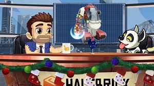 🎄CHRISTMAS EVENT🎄 It’s Christmas already? That means presents right?! Collect the flying ‘baubles’ to unlock 10 exclusive Christmas Gifts in the Christmas Event! YOUR GIFTS This Christmas, unlock: - Christmas Themed outfits - RARE costumes only available at Christmas - The SLEIGH of AWESOME vehicle - And for a limited time, the exclusive S.A.M.T.A. all for FREE! NEW EXCLUSIVE ITEMS - Elf workshop costume - Snowglobe Jetpack - Ice Wyvern Check it out now! Download : http://play.halfbrick.com/?g