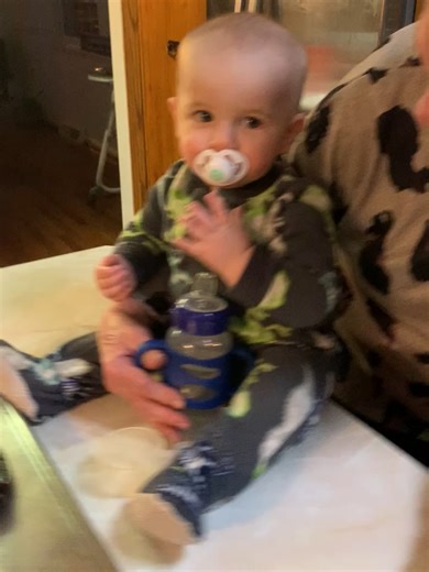 Adorable Baby Pacifier Confusion