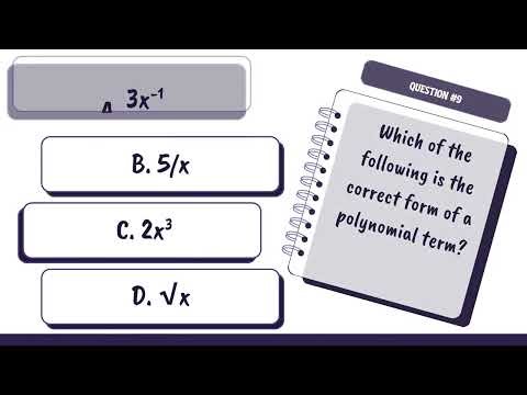 Polynomial Quiz