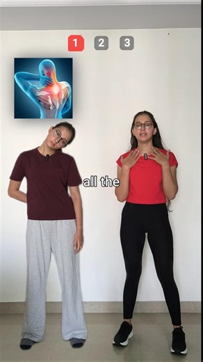 Correct your POSTURE, release tightness from shoulders, chest & back with these simple stretches!