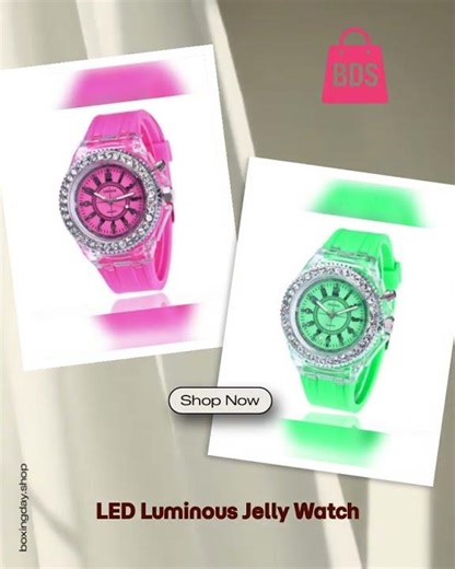 LED Luminous Jelly Watch