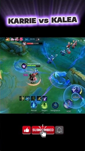 🔥 Karrie vs Kalea - Epic 1v1 Fight! Who Wins? 😱 | Mobile Legends